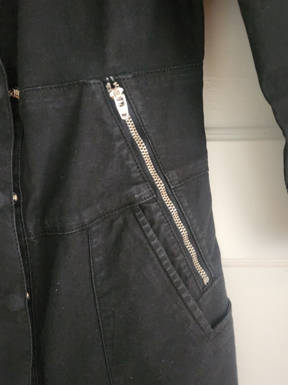 Denim Utility Dress - Picture 5 of 10